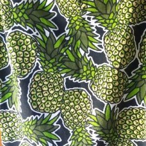 Cute pineapple stretch pencil skirt. Tiki Party!!